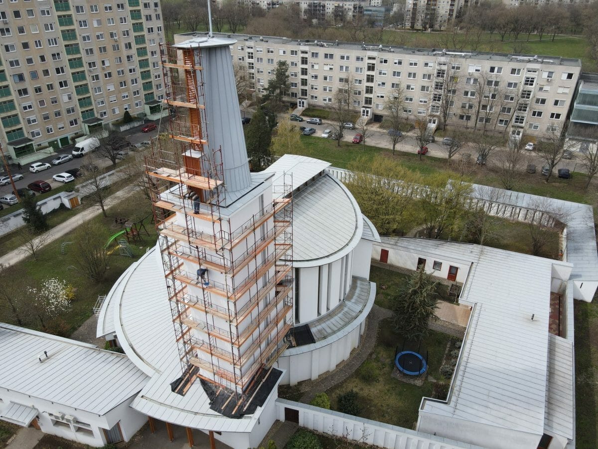 Templom felújítás 2022